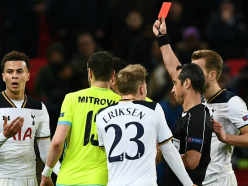 VIDEO: Dele Alli sent off for shocking tackle in Tottenham