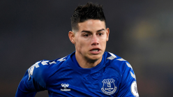Everton signed James Rodriguez on a free transfer, confirms director of football Brands