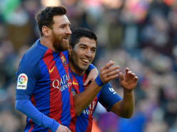 Surprise! Messi joined on honeymoon by Barcelona team-mate and close friend Suarez