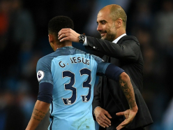 Guardiola rues missed opportunities for Aguero and Jesus partnership