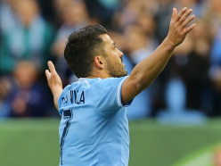 New York City 1 New York Red Bulls 1: Villa earns a point for nine-man hosts