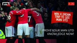 Prove your Man Utd knowledge and win the football weekend of your dreams in Manchester