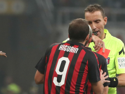 Higuain appeal against Juventus red card rejected