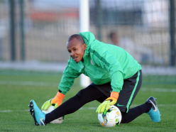 Unoccupied Ikechukwu Ezenwa wouldn’t have believed his luck in Bafana draw