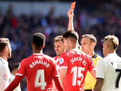 Ramos red card an 