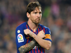 Messi returns to Barcelona training after arm injury