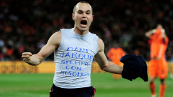 Iniesta: Winning goal in 2010 World Cup final helped save me from depression
