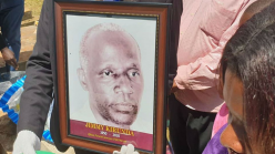 Late Uganda legend Kirunda: Police forced to use teargas to disperse mourners