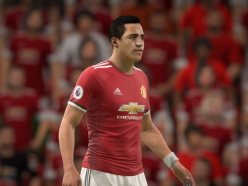 Alexis Sanchez for Man Utd on FIFA 18 - best position, stats and potential rating