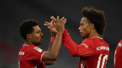 Sane shrugs off Robbery comparisons at Bayern Munich as he strikes up Gnabry partnership