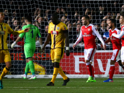 Ghanaian duo fall with brave Sutton to Arsenal in FA Cup