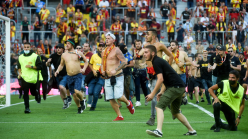 Lens-Lille derby delayed due to crowd clashes as French football suffers latest bout of fan violence