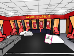 Premier League dressing rooms in 360 degrees!