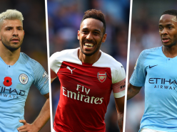 Premier League top scorers 2018-19: Aguero, Sterling & Aubameyang lead the race