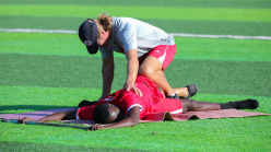 Bocco: Simba SC striker returns to light training after injury scare