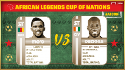 African Legends Cup of Nations: Eto’o vs Drogba