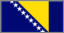 Bosnia & Herzegovina country flag