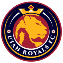 Utah Royals Football Club - women teams team logo