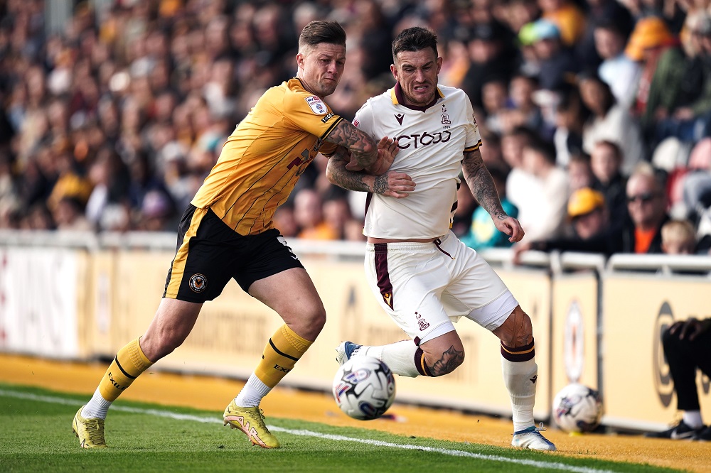 Bradford vs Newport County