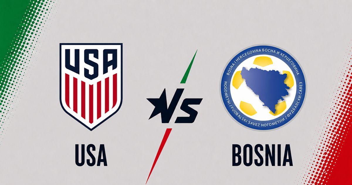 USA vs Bosnia and Herzegovina