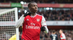 Nketiah: Arsenal youngster explains ‘phone call’ goal celebration