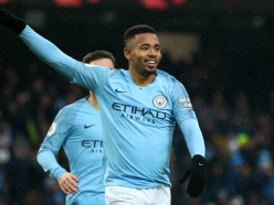Manchester City 3 Everton 1: Jesus at the double as City go top