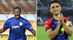 Ranti Martins, Sunil Chhetri and top goalscorers from Indian clubs in AFC Cup