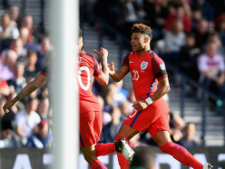 Arsenal midfielder Oxlade-Chamberlain ends 607-day wait for an England goal