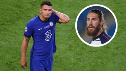 Thiago Silva: PSG signing Sergio Ramos made me sad