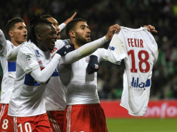 Video: Fekir prompts pitch invasion in Lyon rout