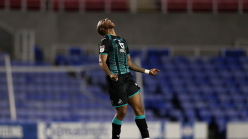 Andre Ayew reacts to Man-of-the-Match performance for Swansea City vs Nottingham Forest 