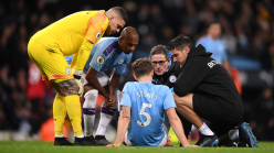 More defensive injury woe for Man City as Stones limps out of derby clash with Man Utd