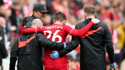 Robertson suffers ankle injury in Liverpool