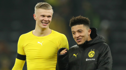 Haaland: Sancho is a hell of a player and will be important for Borussia Dortmund this season