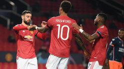 Rashford explains why he took hat-trick penalty away from Fernandes as Man Utd share goals around
