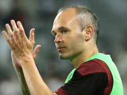 VIDEO: Iniesta scores first goal for Kobe with stunning strike
