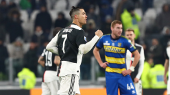Juventus 2-1 Parma: Ronaldo sends champions four points clear