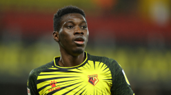 Watford forward Sarr ‘working hard’ to return from hamstring