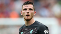 Klopp confirms Robertson not certain to face Napoli in Liverpool’s Champions League opener