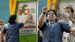 Farewell, Diego Maradona: When the Argentina and Napoli legend visited India