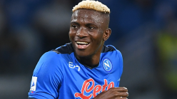 Europa League: Osimhen bags brace, Ndidi sees red as Napoli hold Leicester City