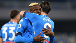 Osimhen scores on Napoli return against Bologna