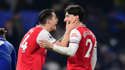 Chelsea 2-2 Arsenal: Bellerin salvages dramatic draw for 10-man Gunners