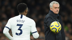 Mourinho rubbishes rumours of Rose row and offers Ndombele injury update