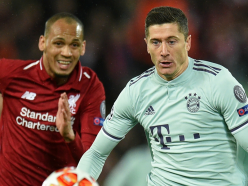 Fabinho silences Lewandowski as Van Dijk-less Liverpool leave it all to play for in Munich