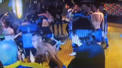 Copa Libertadores: Angry Boca Juniors players storm tunnel & clash with police after VAR controversy sparks shocking scenes