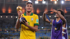 How many trophies has Neymar won in his career?