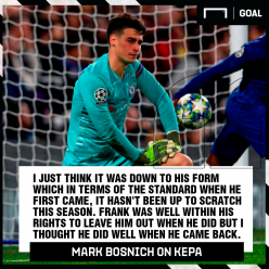 Chelsea should stick with Kepa says Bosnich