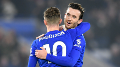 Leicester duo Maddison and Chilwell 