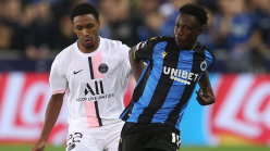 Sowah: Club Brugge manager Clement hails Ghanaian winger after fine PSG display